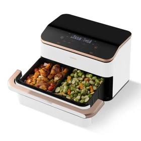 Slika 4/12 - COSORI Dual Blaze TwinFry, friteza na vrući zrak od 10 l, bijela