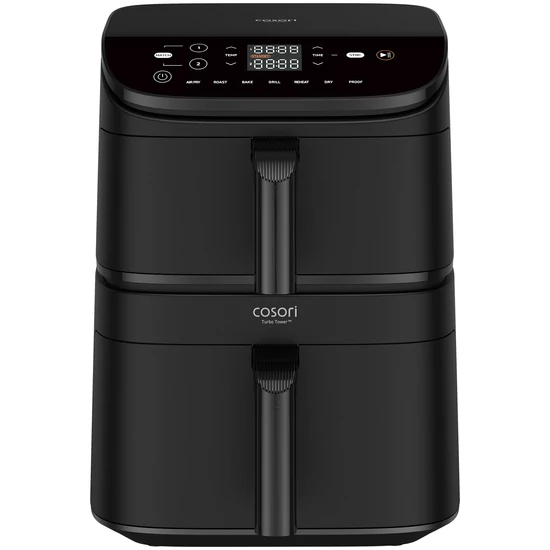 COSORI Turbo Tower™, friteza na vrući zrak od 10,8 l, tamnosiva